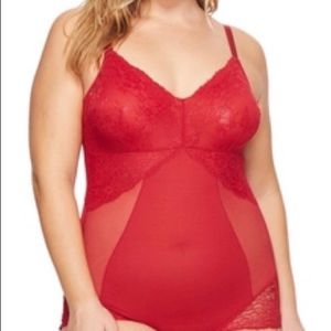 NWT Spanx Spotlight on Lace bodysuit Sz 1XL